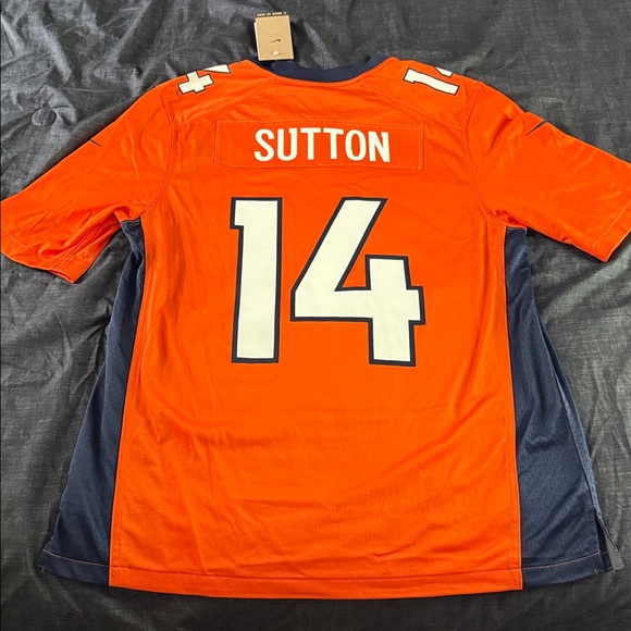 Nike Other - Denver Broncos #14 Courtland Sutton Home NFL On Field Nike Jersey